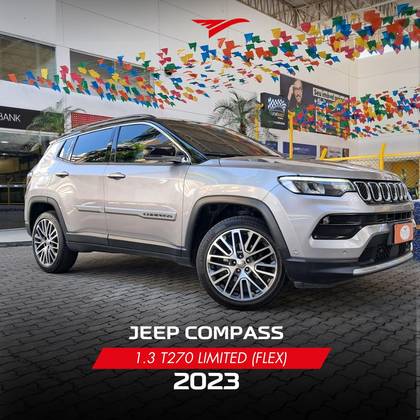 JEEP COMPASS 1.3 T270 TURBO FLEX LIMITED AT6 JEEP COMPASS 1.3 T270 TURBO FLEX LIMITED AT6